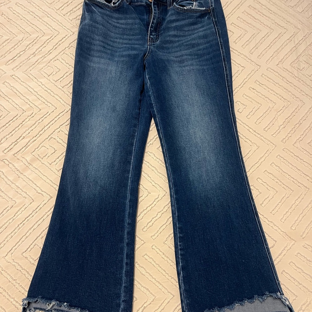 Flying Monkey Dark Blue Flare Jeans